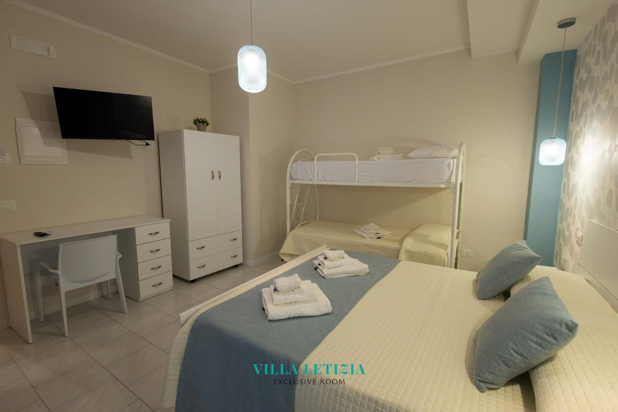 Villa Letizia - Sky Blu Pompei Room ボスコレアーレ エクステリア 写真