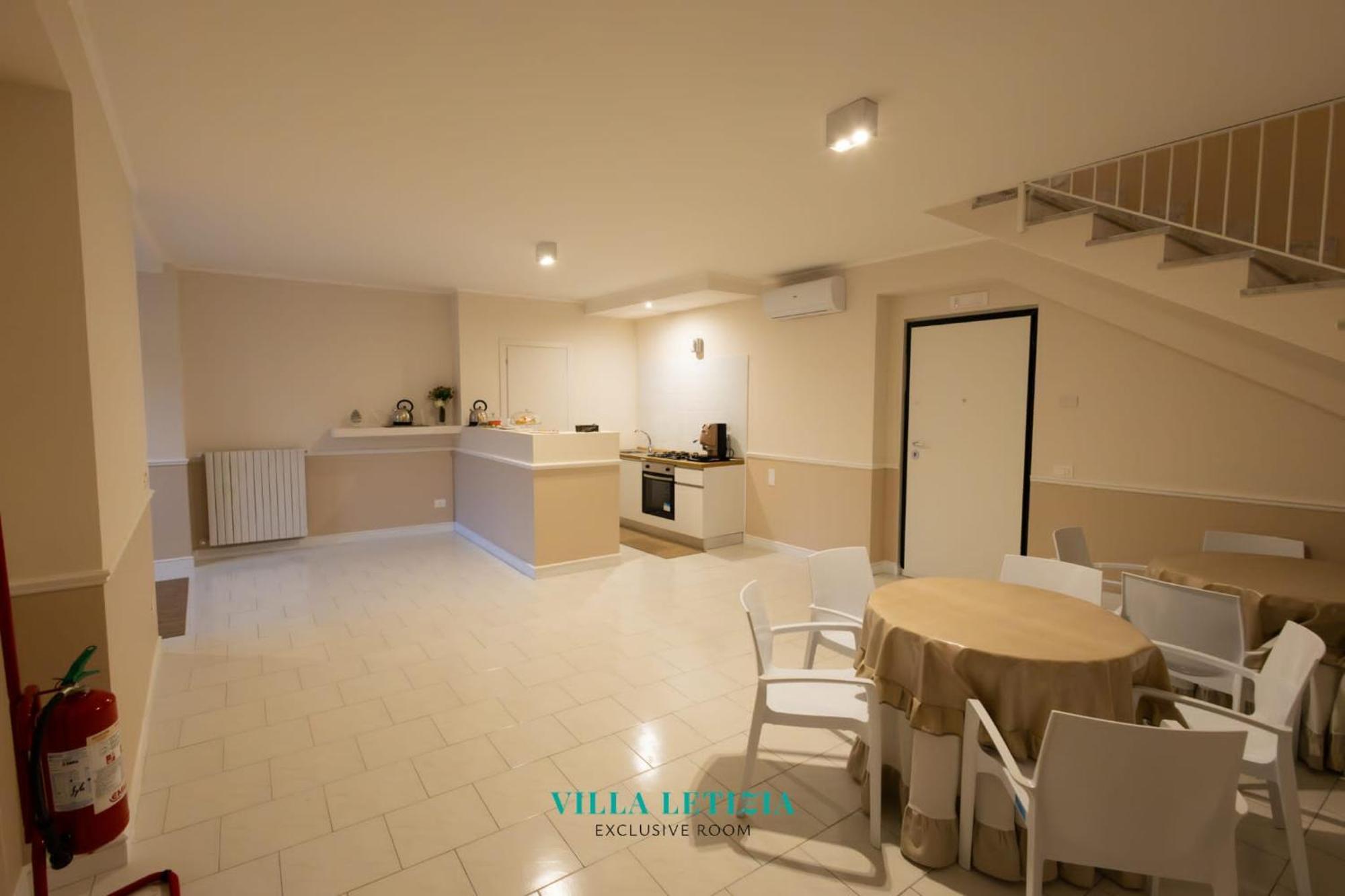 Villa Letizia - Sky Blu Pompei Room ボスコレアーレ エクステリア 写真